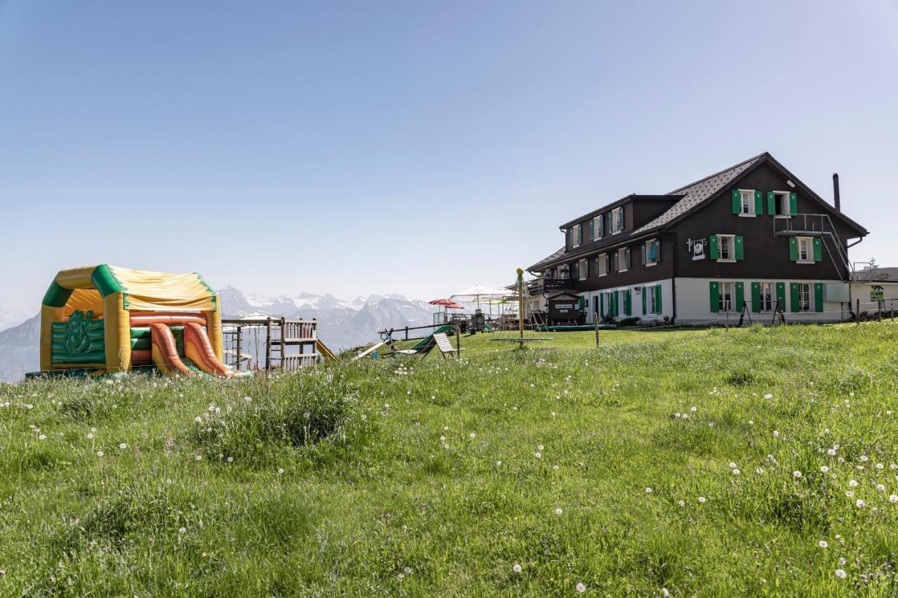 Rigi-Burggeist Alpine Guesthouse Gersau Ngoại thất bức ảnh