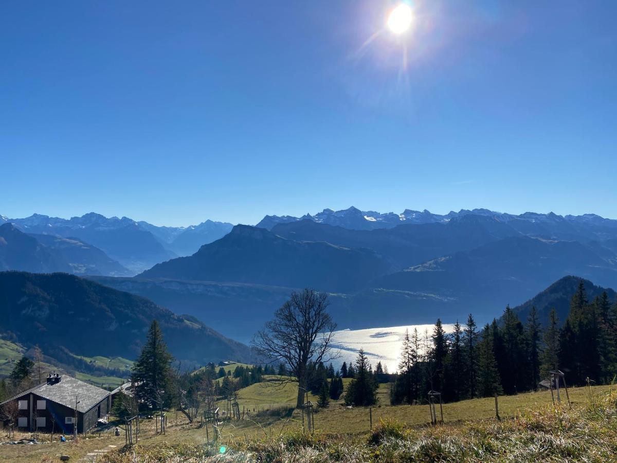 Rigi-Burggeist Alpine Guesthouse Gersau Ngoại thất bức ảnh