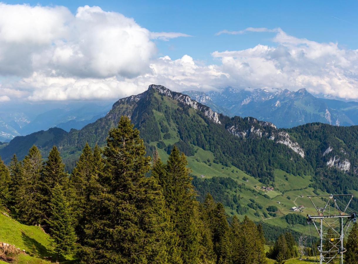 Rigi-Burggeist Alpine Guesthouse Gersau Ngoại thất bức ảnh