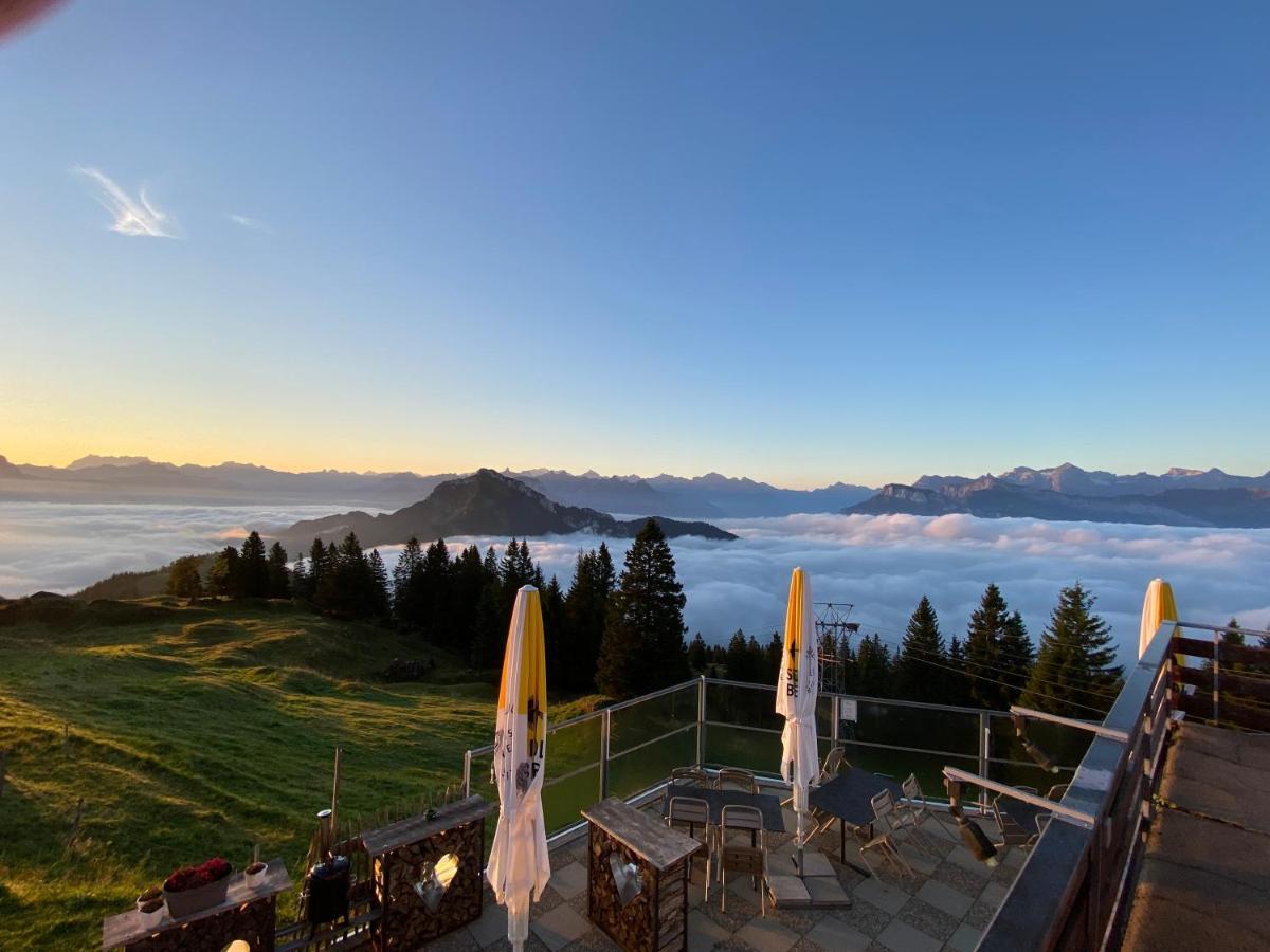 Rigi-Burggeist Alpine Guesthouse Gersau Ngoại thất bức ảnh