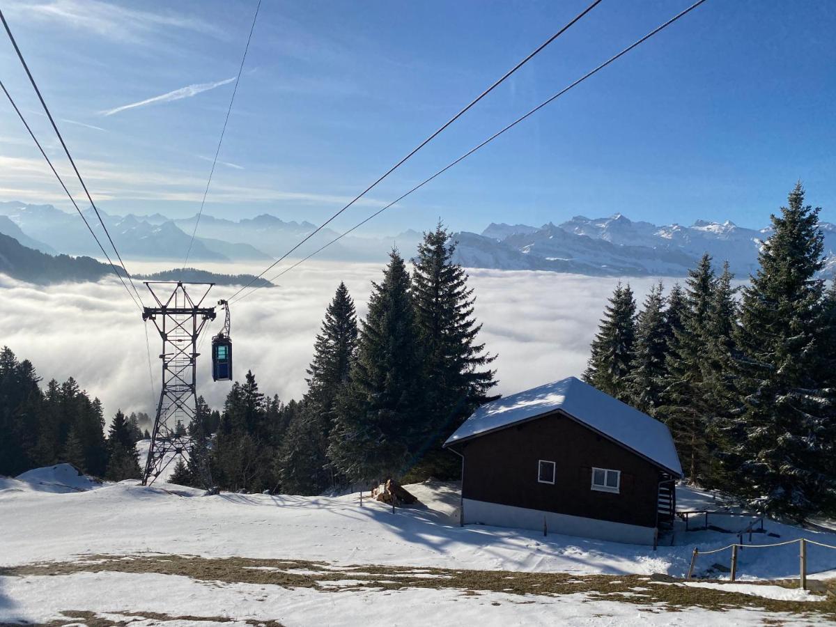 Rigi-Burggeist Alpine Guesthouse Gersau Ngoại thất bức ảnh