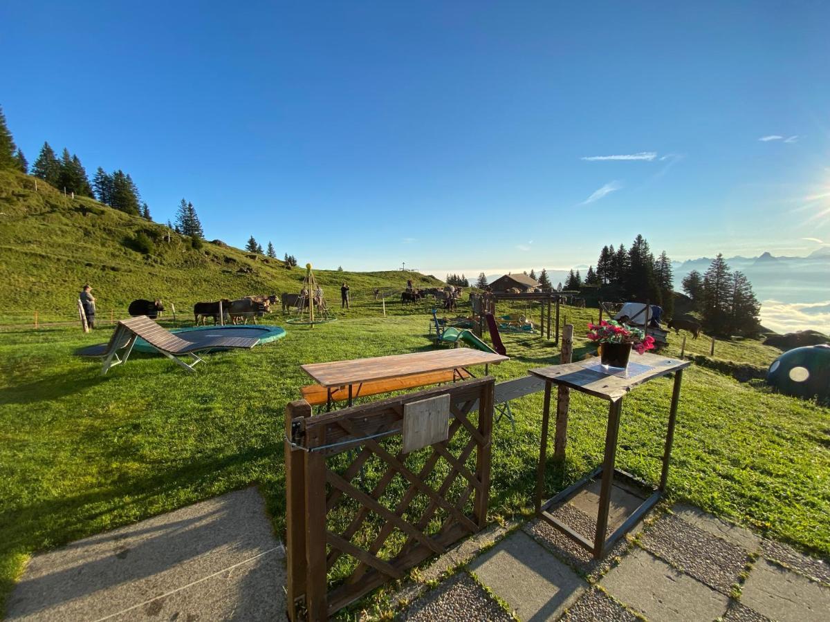 Rigi-Burggeist Alpine Guesthouse Gersau Ngoại thất bức ảnh