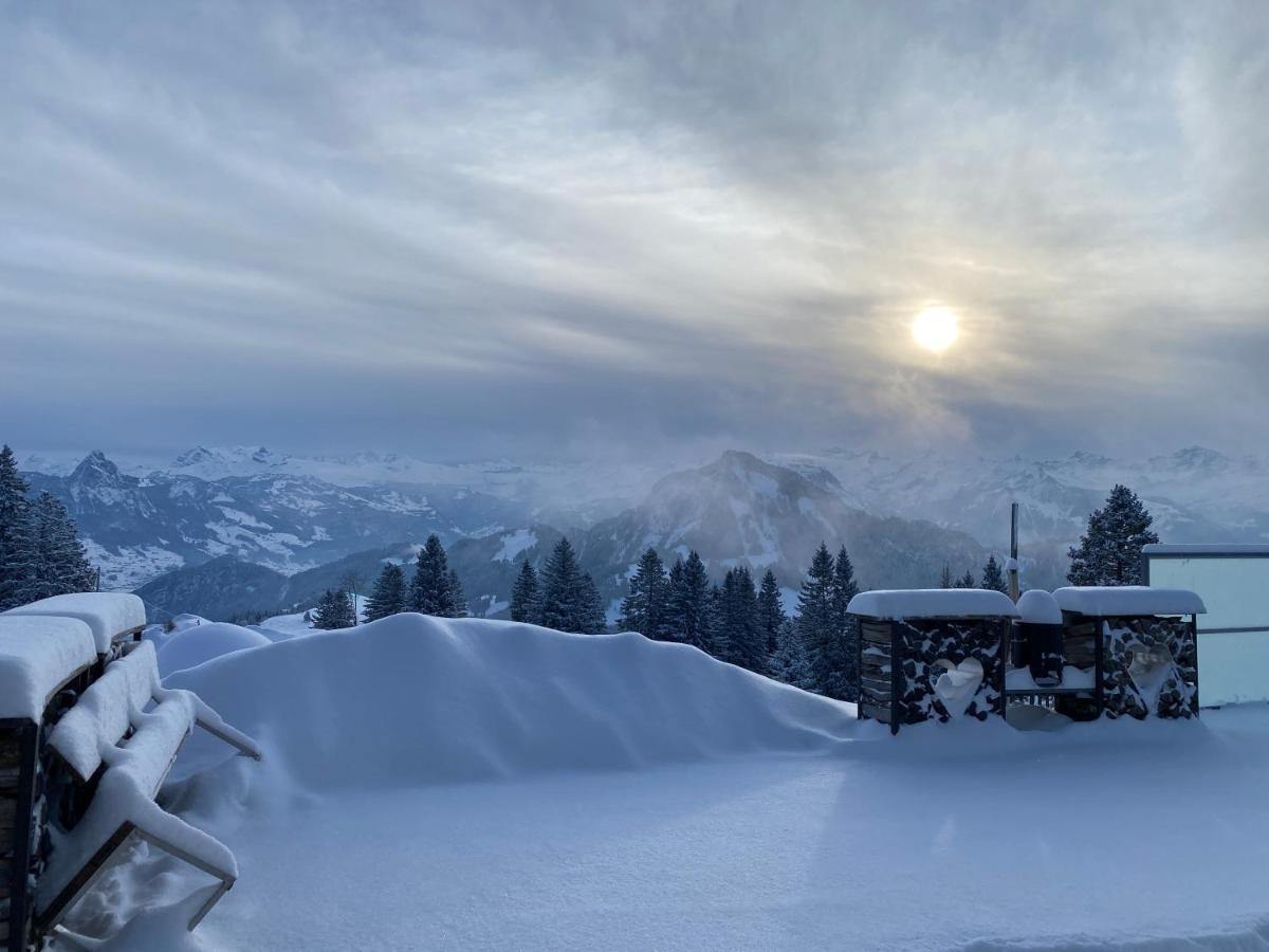 Rigi-Burggeist Alpine Guesthouse Gersau Ngoại thất bức ảnh