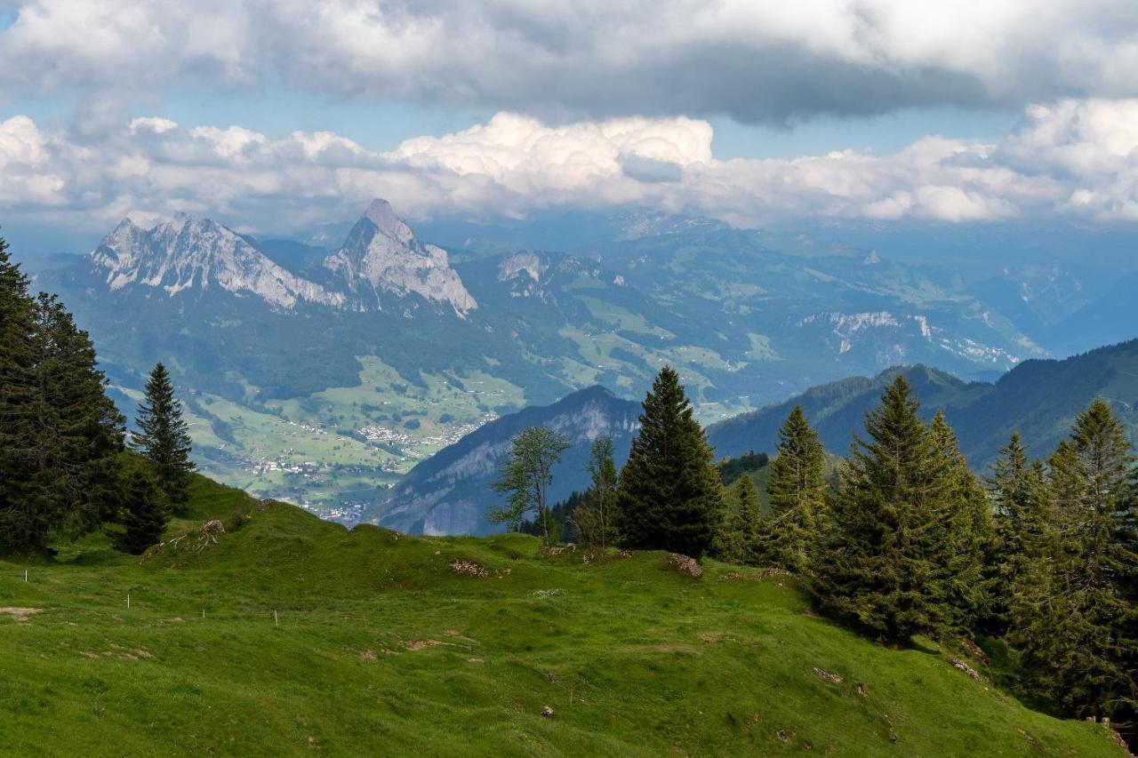 Rigi-Burggeist Alpine Guesthouse Gersau Ngoại thất bức ảnh